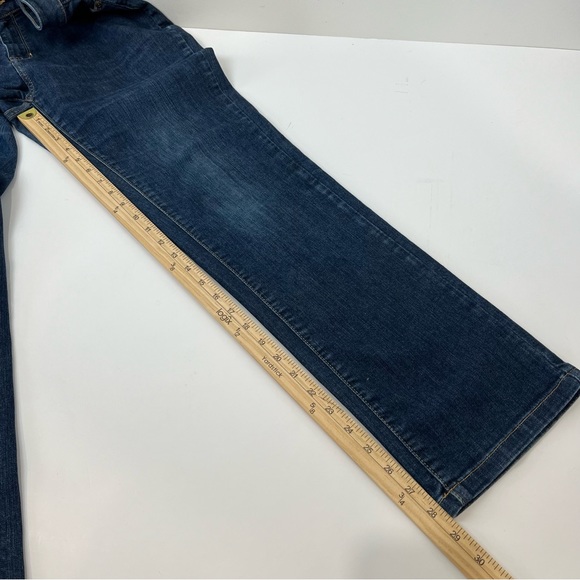 L.L. Bean Classic Fit Dark Straight Leg Blue Jeans Women’s Size 10 - Picture 13 of 13